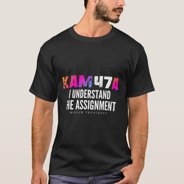Camiseta Harris Kam47a Eu Entendo O Meme Do Ignment (Frente)