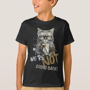 Camiseta Harris Menina de Gato Inocente Não vamos voltar