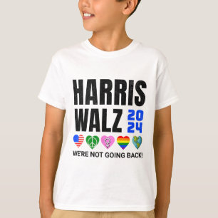 Camiseta Harris Peace Love Equality Lgbb Human Rights Esper