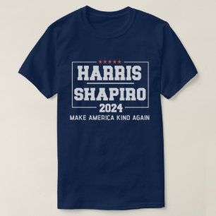 Camiseta Harris Shapiro 2024 Faça a América Ser Gentil Nova