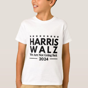 Camiseta Harris Tim Walz 2024 Não Voltaremos