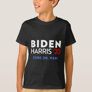 Camiseta Harris Vem Homem Liberal Democrata 2020 Eleição