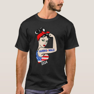 Camiseta Harris Waltz 2024 Eleição Kamala Harris Tim Waltz
