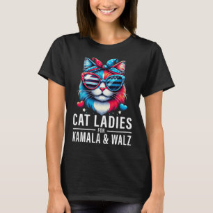 Camiseta Harris Waltz Cat Lady Harris Waltz 2024 Kamala Har