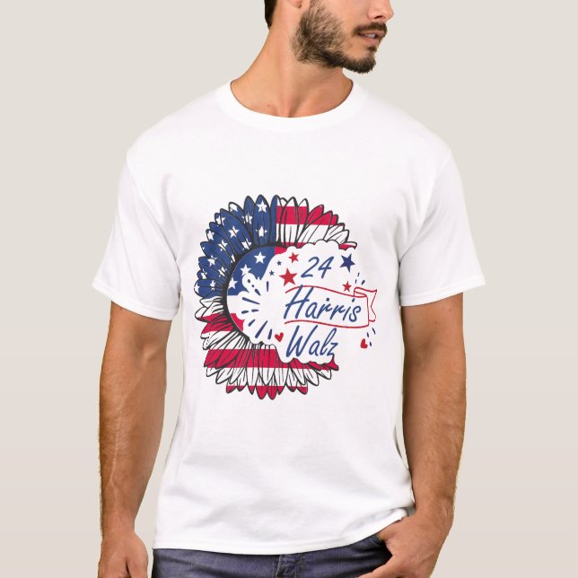 Camiseta Harris Walz (Frente)