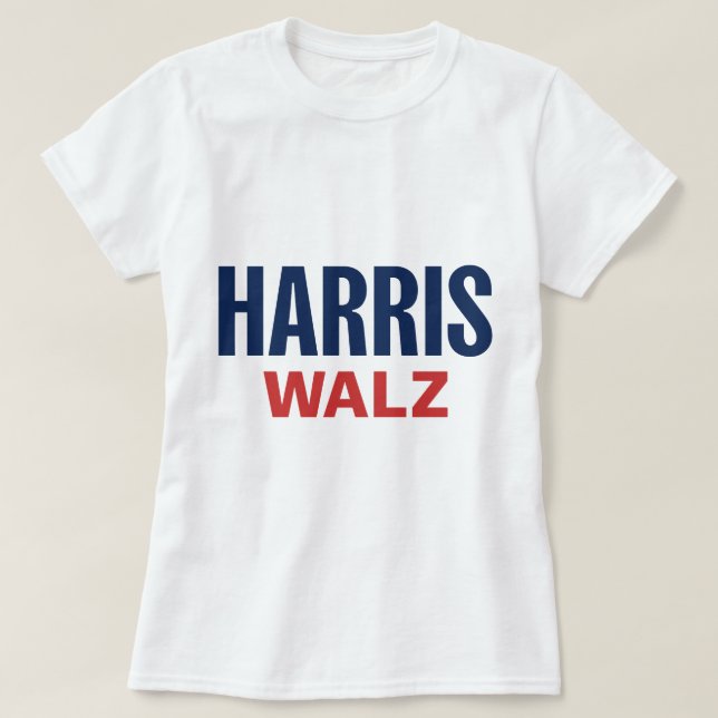 Camiseta Harris Walz (Frente do Design)