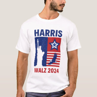 Camiseta Harris Walz 2024