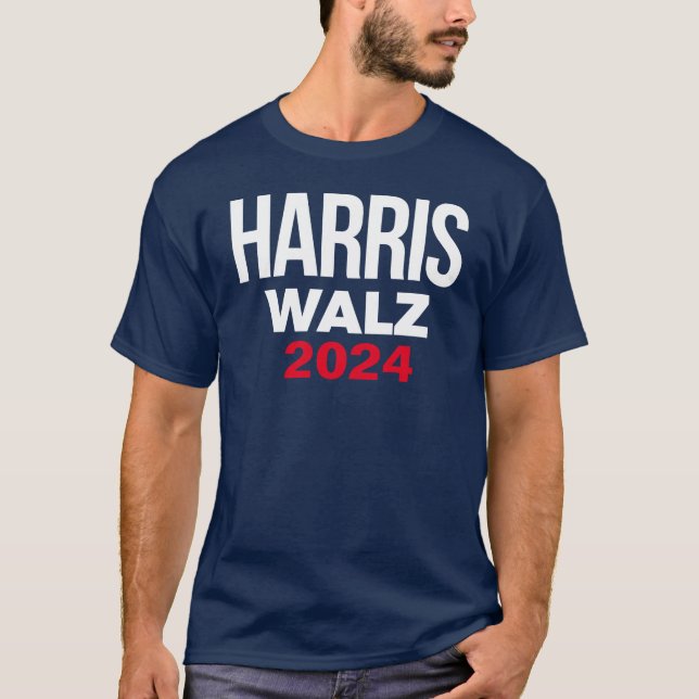 Camiseta Harris Walz 2024 (Frente)