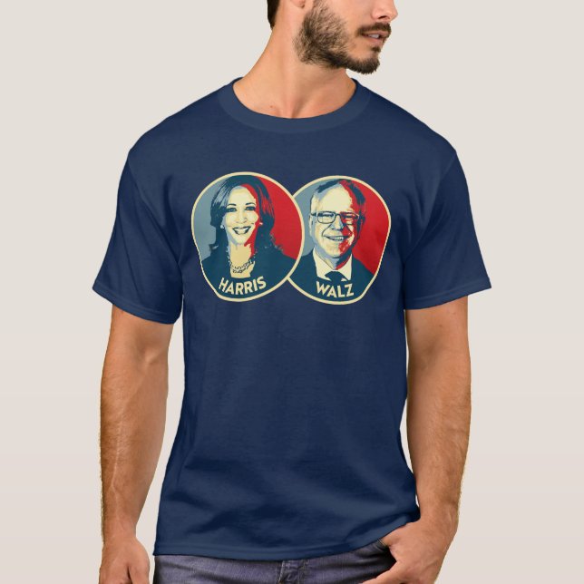 Camiseta Harris Walz 2024 (Frente)