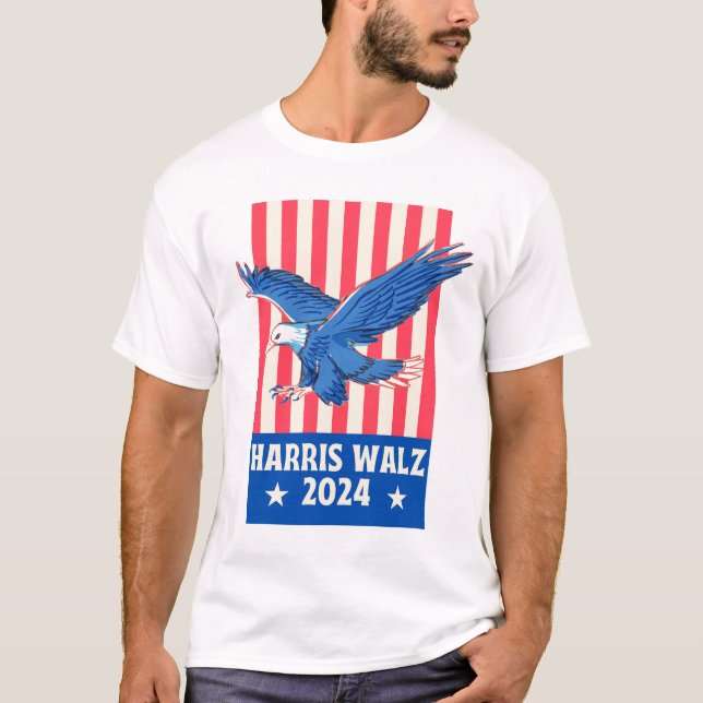 Camiseta Harris Walz 2024 (Frente)