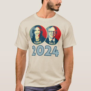 Camiseta Harris Walz 2024