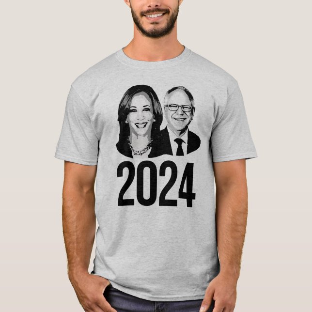 Camiseta Harris Walz 2024 (Frente)