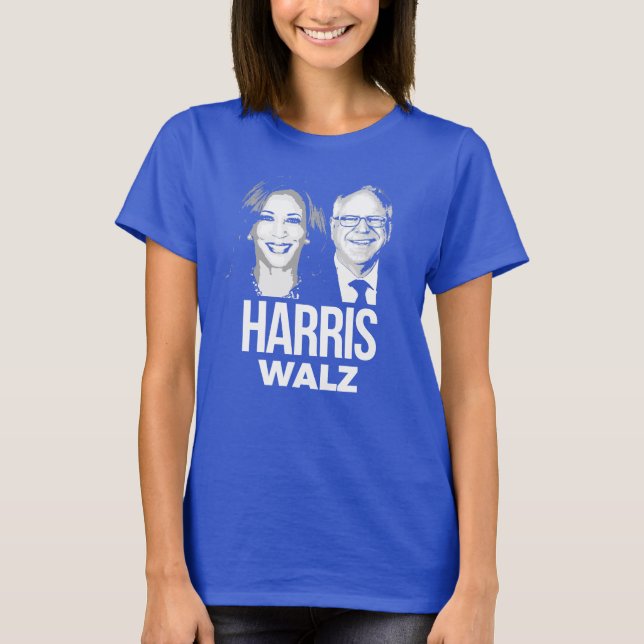 Camiseta Harris Walz 2024 (Frente)