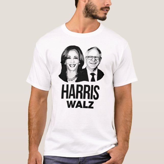 Camiseta Harris Walz 2024 (Frente)