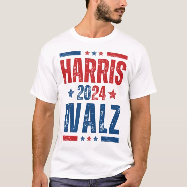 Camiseta Harris Walz 2024 (Frente)