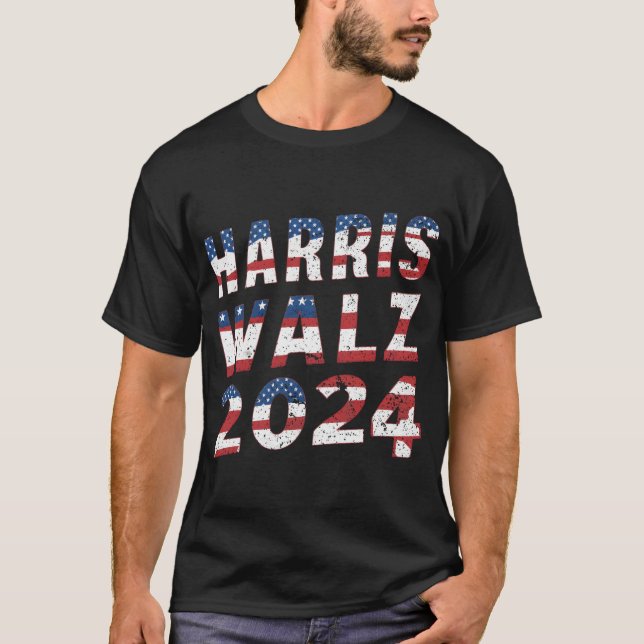 Camiseta Harris Walz 2024 (12) (Frente)
