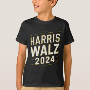 Camiseta Harris Walz 2024 Eleição Kamala Harris Tim Watz