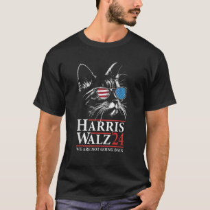 Camiseta Harris Walz 2024 Eleição Que Não Vamos Voltar Di