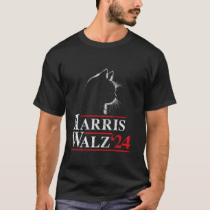 Camiseta Harris Walz 2024 Gatinhas Kamala Harris Tim Walz