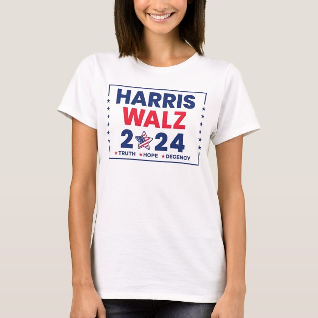 Camiseta Harris Walz 2024 | Harris Walz (Frente)