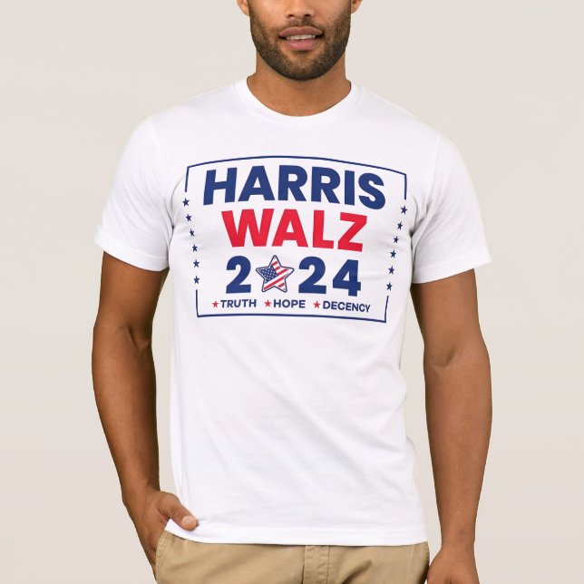 Camiseta Harris Walz 2024 | Harris Walz (Frente)