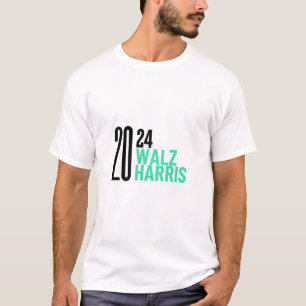 Camiseta harris walz 2024 kamala para t-shirts