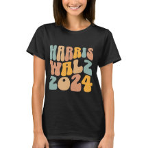 Harris Walz 2024 Moda Ondulada Boho