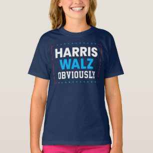 Camiseta Harris Walz 2024 Obviamente