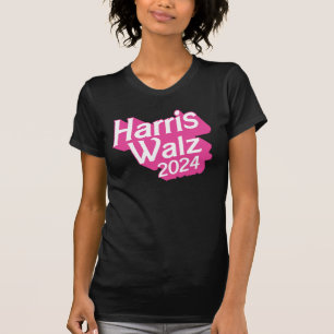 Camiseta Harris Walz 2024 rosa