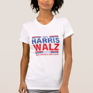 Camiseta Harris Walz 2024 Torna A América Mais Forte Novame
