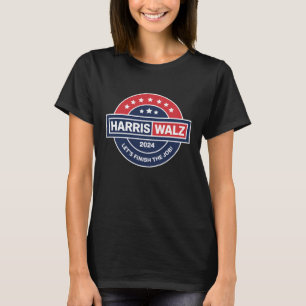 Camiseta Harris Walz 24 Kamala Harris Senhora Presidente 20