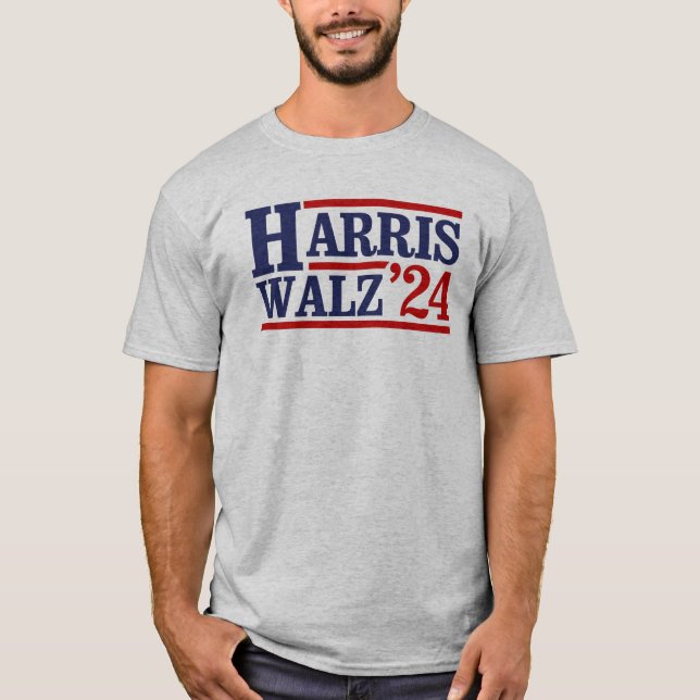 Camiseta Harris Walz de 24 (Frente)