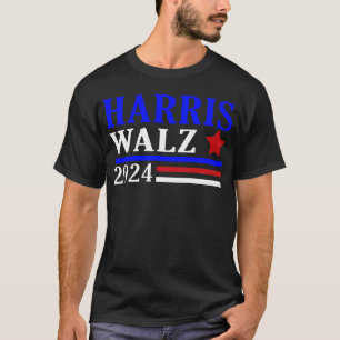Camiseta Harris Walz Democratas 2024 Kamala Harris Tim