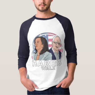Camiseta Harris Walz Election