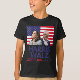 Camiseta Harris Walz Election Kamala Harris Tim Waltz Ameri