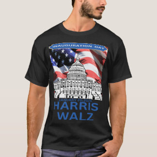 Camiseta Harris Walz Inauguration day US president January 