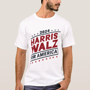 Camiseta harris walz para a américa