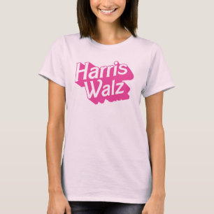 Camiseta Harris Walz Pink