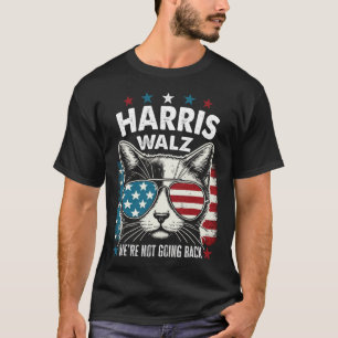 Camiseta Harris Walz Waltz 2024 Não vamos voltar Engraçado