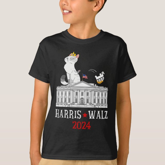 Camiseta Harris Wheimer 2024 Presidente Eleição Engraçado C (Frente)