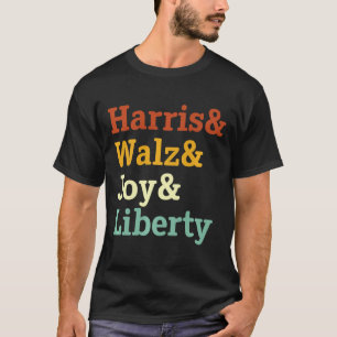 Camiseta Harris Wheimer Joy Liberty - Harris Waltz 2024 Ret