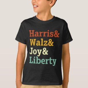 Camiseta Harris Wheimer Joy Liberty - Harris Waltz 2024 Ret
