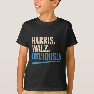 Camiseta Harris Wheimer Obviamente Eleição 2024 Premium