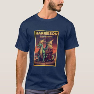 Camiseta Harrison o Viajante – Conceito de Espírito Aventur
