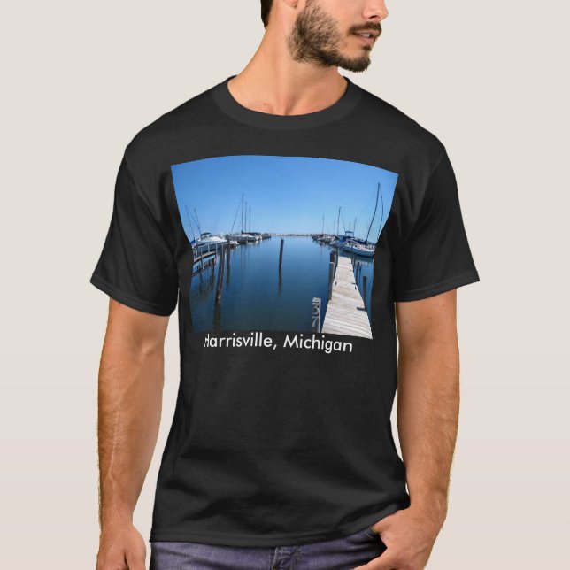 Camiseta Harrisville Michigan (Frente)