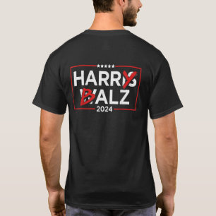 Camiseta Harry Balz 2024 Campanha Política Divertida Harris