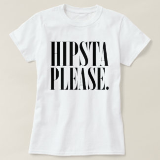 Camiseta Harry denomina "Hipsta inspirado por favor."
