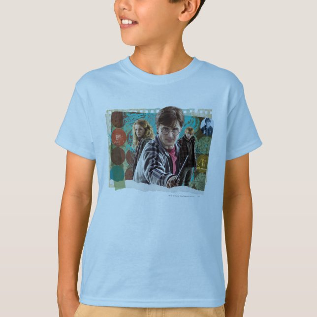 Camiseta Harry, Hermione e Ron 1 (Frente)