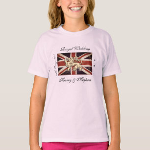 Camiseta Harry Meghan Royal Wedding Kids T-Shirt