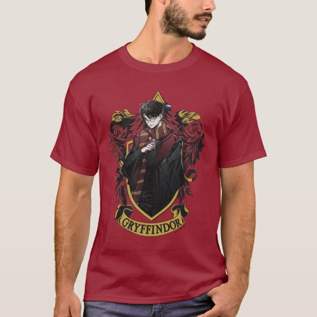 Camiseta HARRY POTTER™ | Anime HARRY POTTER™ Crest (Frente)